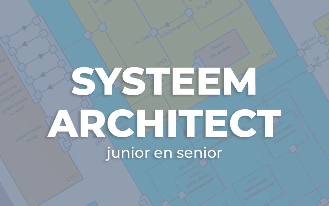 Systeemarchitect junior en senior